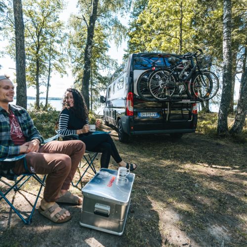 Globetrail Kastenwagen ist ideal für Abenteuerferien